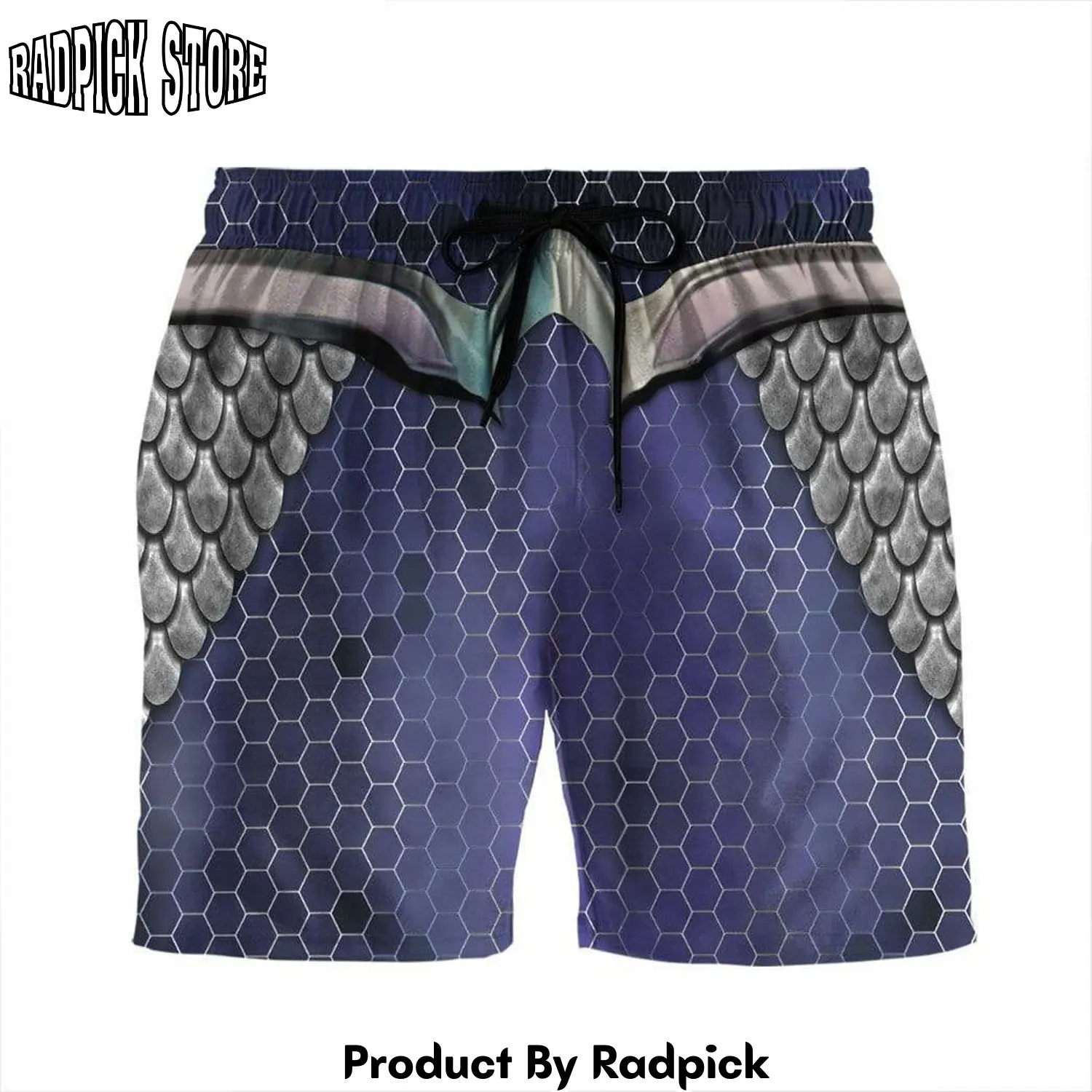 Radpick 3d ocean master custom beach shorts swim trunks rp631306